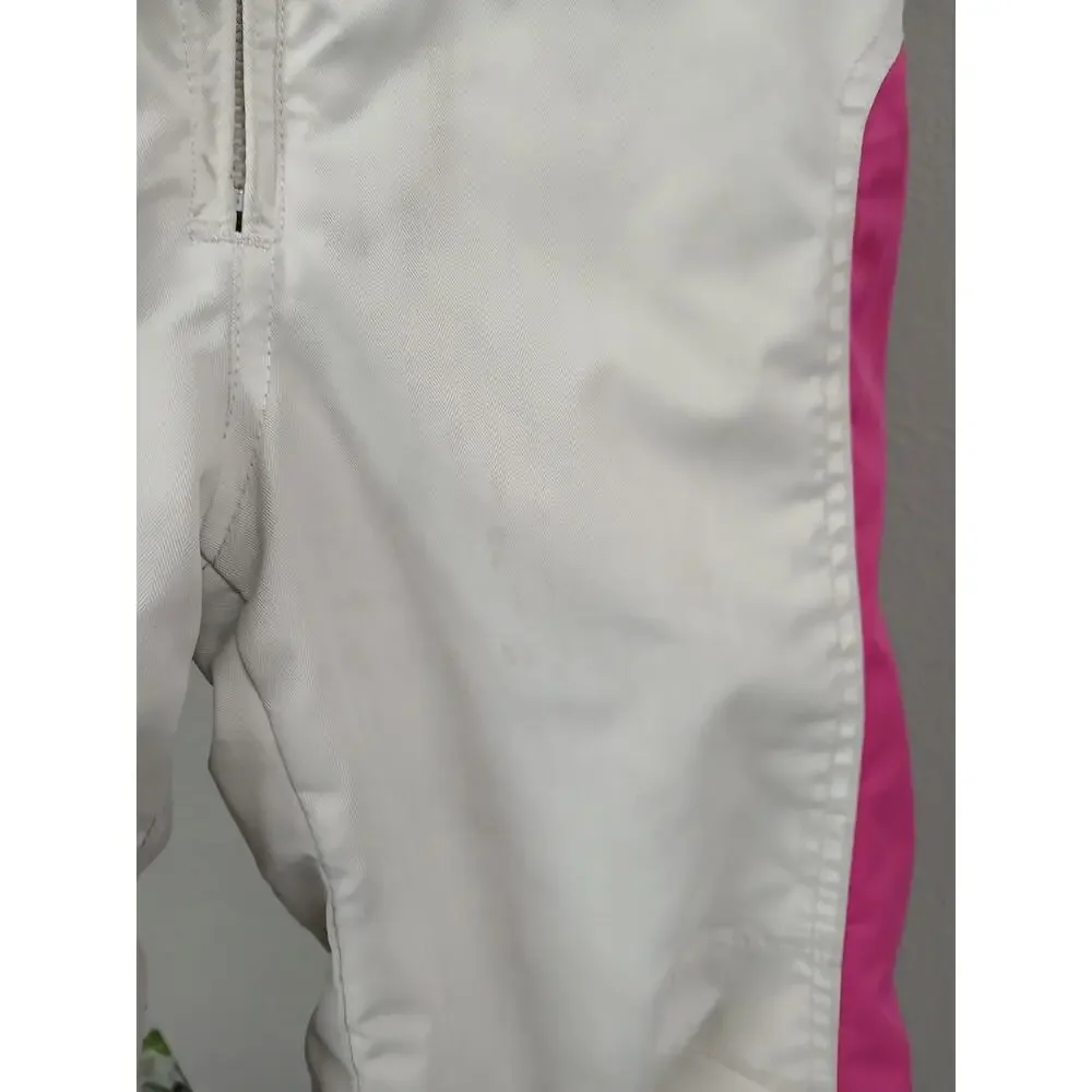 Obermeyer I Grow fleece girls snowbibs size 4 - Picture 4 of 10
